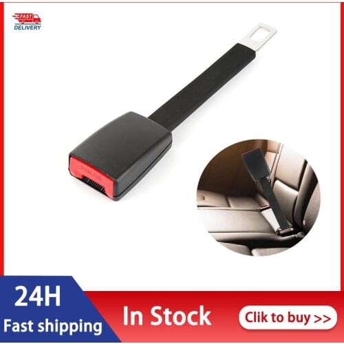 Car Seat Belts Durable 25cm Elastic Extension Seat Belt Universal Extender Buckle Seat Belt Extension Car Interior Accessories