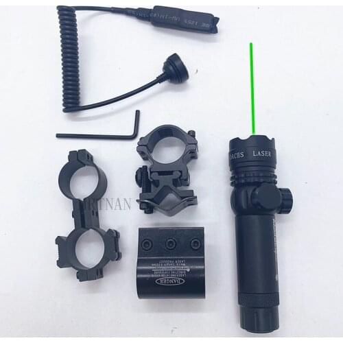High Quality Red/Green Laser Use for Gun Suit 25.4/30mm Ring 20mm Rail Laser Sight For Hunting Can Adjustable Up Down Left Right
