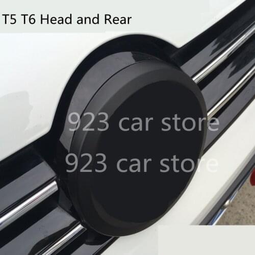 10 Sets ABS Front Head Grille Badge Logo + Rear Trunk Tail Logo Emblem for VW Volkswagen Multivan T5 Caravelle T6 Accessories