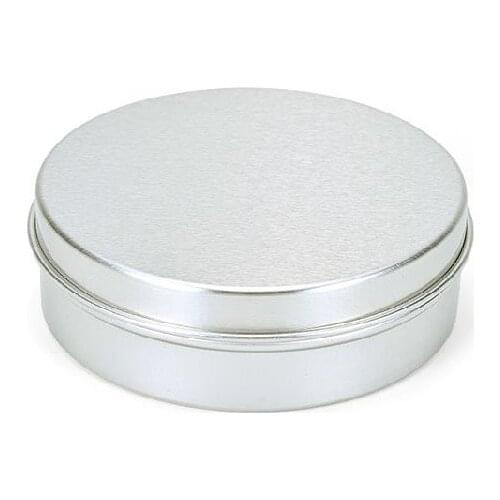 10pcs 120g Aluminum Cream Can Jar Tin Cosmetic Coffee tea Container Refillable Empty Bottle