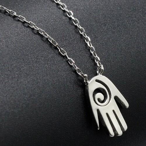 925 Sterling Silver Necklace 45cm+5cm Pendant Chain Punk Rock Fine Fashion Jewelry for Lovers Women Men Valentines Day Gift