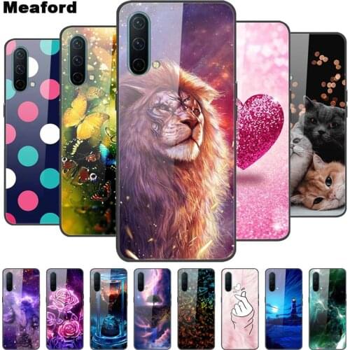 For OnePlus Nord CE 5G Case Tempered Glass Case Soft Bumper Hard Funda For OnePlus Nord CE 5G Core Edition 5G Phone Case 6.43"