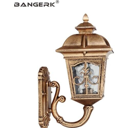 IP65 Waterproof LED Wall light European Wall Sconce Lighting Outdoor Lamp Decor Garden Antirust Die Casting Aluminum Fixtures
