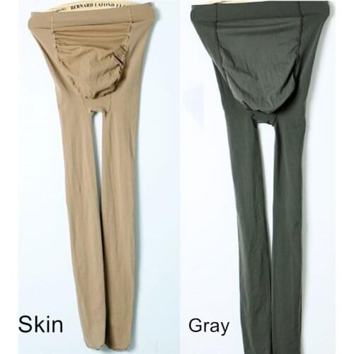 Pregnant womens stockings solid color foot socks bottom socks leggings spring summer