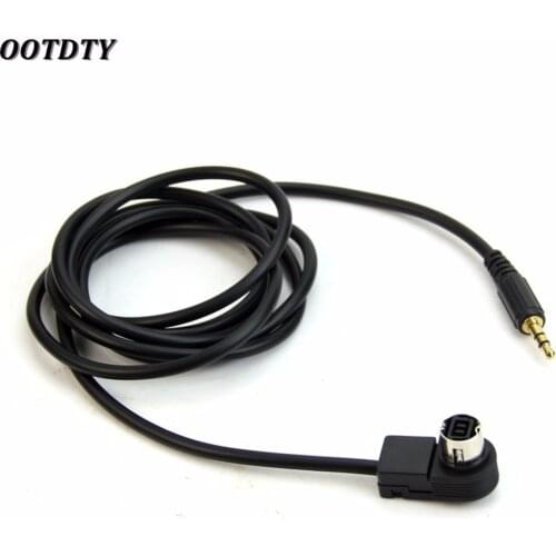 OOTDTY Alpine Ai-Net Aux Input Cable Adapter iPod/iPhone MP3 3.5mm Plug Jack
