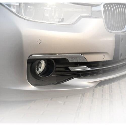 Wholesale Low Price Car Parts OE 51117396844 Auto Front Bumper Trim Strips Fog Light Cover For BMW 3 Series 2016 2017 2018