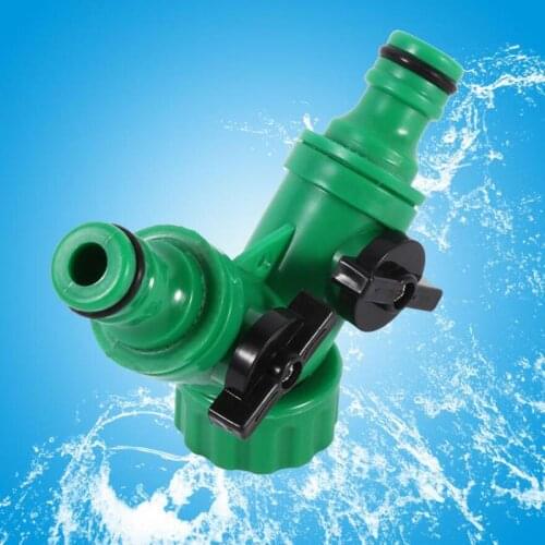 Plastic Double Irrigation Water Water Timer Water Programs Fitting Watering Garden Connector Supply Tool