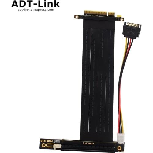 RTX3060 PCI-E Riser Cable ,Multi-Card Motherboard BTC Miner PCI-Express 8x 16x Pcie Riser Adapter Extender Cable 25cm 30cm 35cm