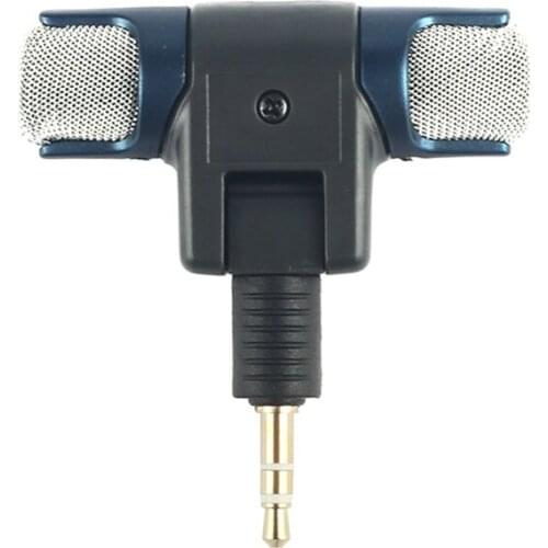 External Mini Stereo MIC Microphone with 17CM 3.5mm to Mini USB 10 Pin Adapter Cable for GoPro HERO 4 3+ 3