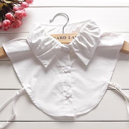 High Quality Shirt Fake Collar New Arrived Women removable decorative collar ladies multilayer Winter Collocation Shirt False