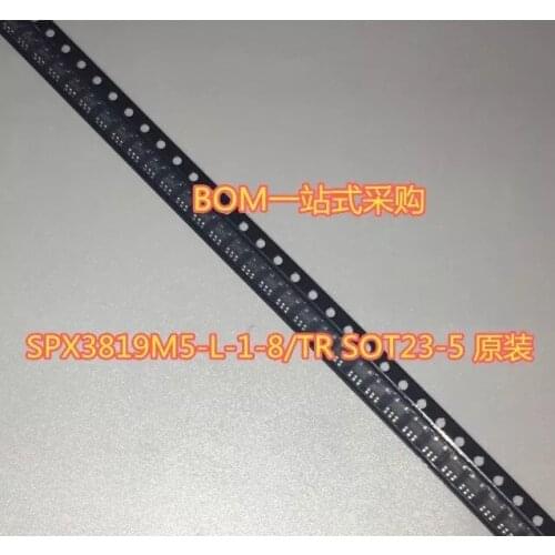 100% New Original Hot Sales 5pcs/lot SPX3819M5-L-1-8/TR LDO 1.8V SOT23-5