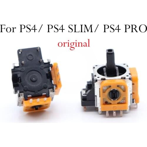 2pcs 3D Analog Joystick Grip stick repair parts Sensor Module Potentiometer For Sony Dualshock 4 PS4 Pro Controller Gamepad