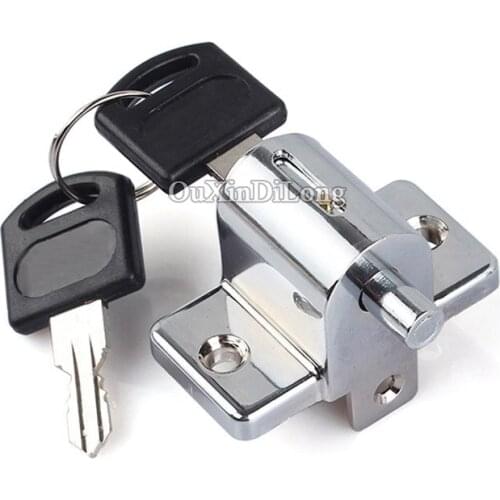 4Pieces Sliding Door Patio Window Locks Catch Push Anti-theft Window Limit Bolt Lock Prevent Baby Children Opening Window Lock