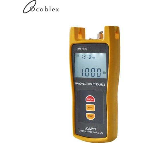 Free Delivery by Fedex Handheld Fiber Optical Light Source Joinwit JW3109 Three Wavelength 1310/1550nm Singlemode