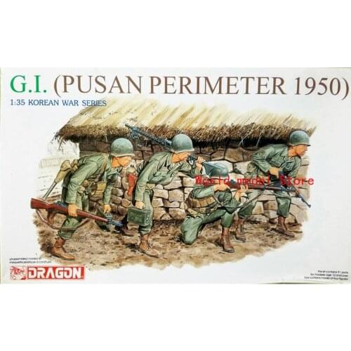 DRAGON 6808 1/35 scale G.I. Pusan Perimeter 1950 Plastic model kit