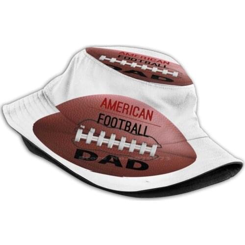 American Football Dad T - Shirt Football T Shirt Football American Gifts Halloween T Shirt Bucket Hat Beach Tourism Hats
