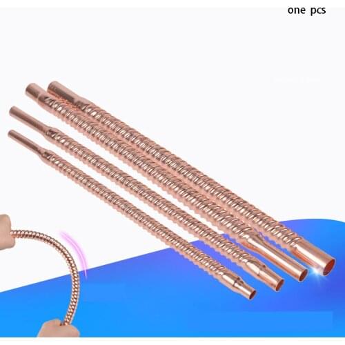 Flexible corrugated pipe air conditioning copper connecting pipe spiral copper bellows hose air conditioner parts 3/8-3/4