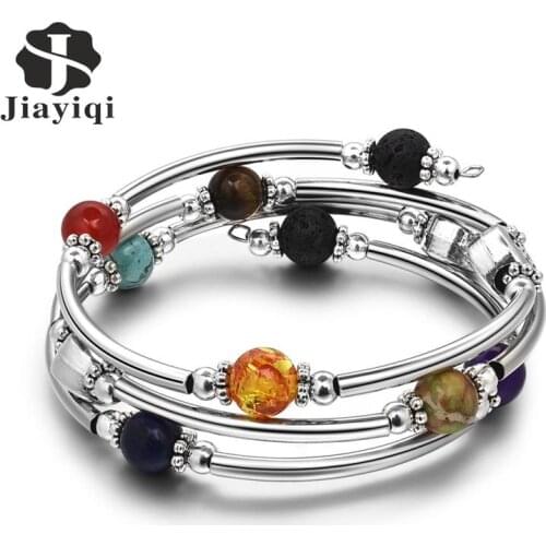 Браслеты из камней Jiayiqi China At AliExpress