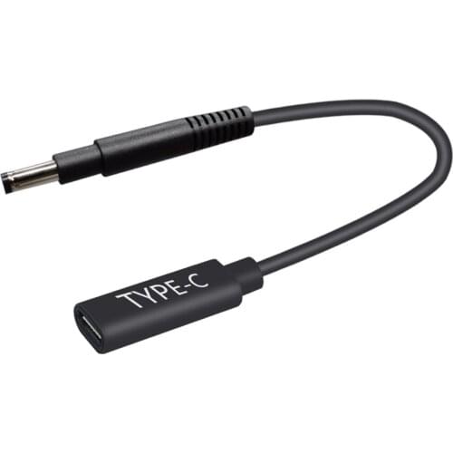 JORINDO 0.15M/0.49FT Type-c female to 4.8*1.7mm dc pd male power charger connector,with conductor chip induction