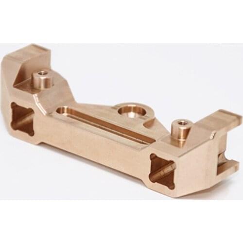 For YK 1/8/10 RC Car 4103 4102 4082 Front Beam Bracket Brass Metal Mount Upgrade Parts