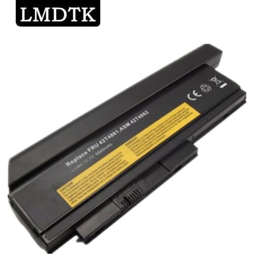 LMDTK NEW 9CELLS LAPTOP BATTERY FOR LENOVO ThinkPad X220 X220i Series 42Y4874 42T4901 42T4902 42Y4940 FREE SHIPPING