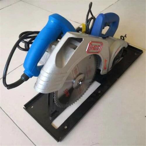 MJ09 mini 2 in 1 wood precision table panel saw with main saw and scoring saw blade woodworking for MDF