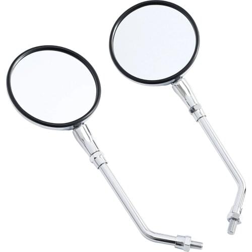 Motorcycle Pair 10 mm Side Rear View Mirrors For HONDA CB500 CB750 CB1100 CB1000 CB1300 GL1100 GL500 GL650