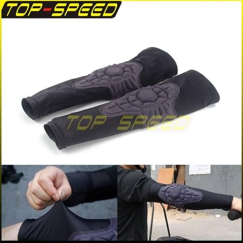 Mens Protective Ski Ice Sleeve Elbow Knee Pads Armband Motorcycle Bicycle Riding Outdoor Running Sports Driving S M L XL XXL