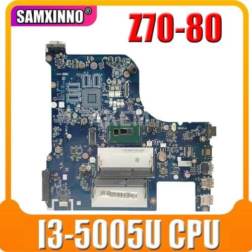 NM-A331 Mainboard For Lenovo G70-70 G70-80 Z70-70 Z70-80 B70-70 B70-80 Laptop Motherboard UMA I3-5005U