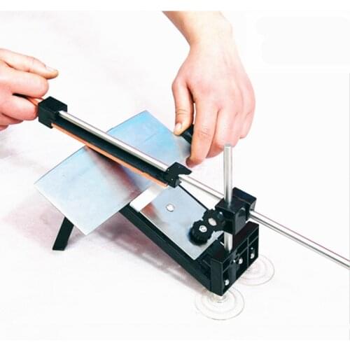 New Style Chefs Professional Kitchen Sharpening Knife Sharpener System Fix Angle Diamond Sharpening with 4pcs Stone Whetstone