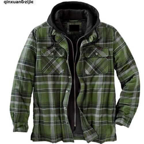 Qinxuan&Zijie Men's Long Jackets