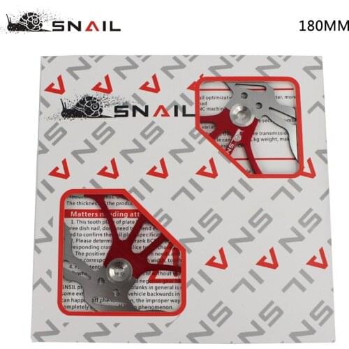 SNAIL Mountain Bike Brake Rotor Six Holes 160/180/203mm MTB Floating Disc Bicycle Parts