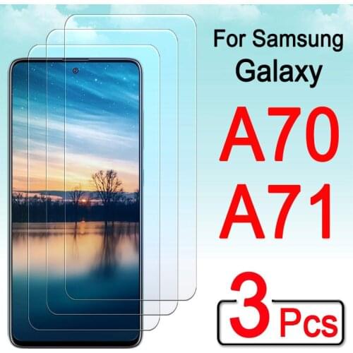 3PCS Tempered Glass for Samsung A71 A70 A80 A90 A50 A30 Screen Protector for Samsung Galaxy A20 A10E A70 A80 A90 Glass