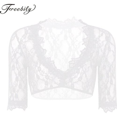 Women Bavarian Oktoberfest Fancy Night Club Party Costume T-Shirt V-neck Half Sleeve Sheer Lace Pullover Dirndl Shirt Crop Tops