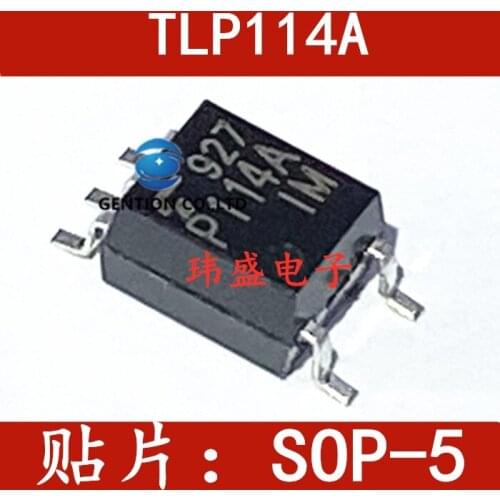 10PCS TLP114A P114A SOP5 light lotus root spot light coupling at a high speed in stock 100% new and original
