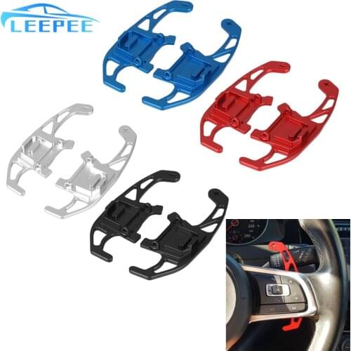 2Pcs/Set Car Shifter Extended Car Steering Wheel Shift Paddle Car-styling For VW GOLF GTI R GTD GTE MK7 7 POLO GTI Scirocco