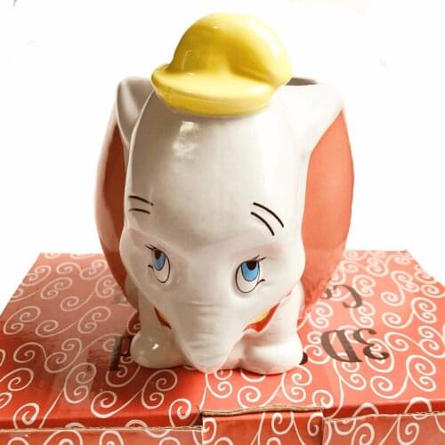 350ML Creative Elephant Ceramic Mug 3D Large Capacity Personalized Animal Coffee Cup Cartoon Ceramic Mugs