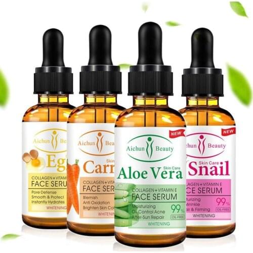 Aloe Vera Gel Pure Hyaluronic Acid Serum Moisturizing Skin Repair Whitening Anti Wrinkle Face Cream