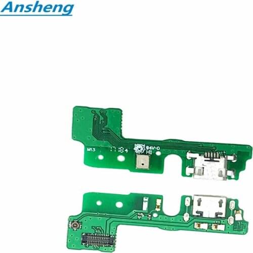 Ansheng USB Charging Port Board Flex Cable Connector Parts for Huawei Honor Play 6A Cell Phone