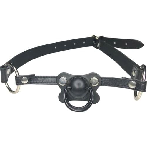 DDLG/ ABDL Adult Baby Pacifier Gag Black