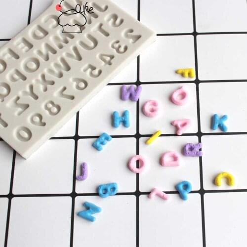 Aouke Mold 3D Silicone Cake Mold Number & Digital Modeling Cake Decoration Mold For Baking Ware Kitchenware Chocolate Mold