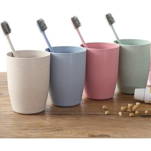 Nen Multifunction Food Grade Rinse Cups Home Drinkware Bathroom Accessories Water Mug Plastic Mouthwash Cup
