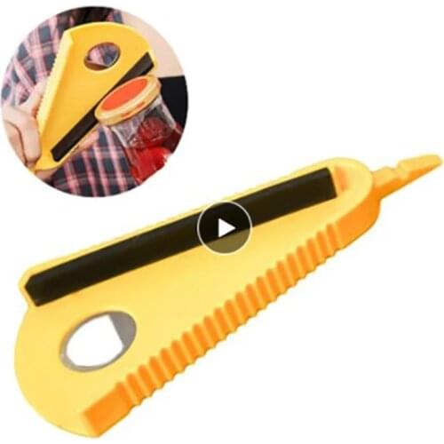 Multi-Purpose Can Opener Bottle Cap Fast Lid Opener Bottle Opener Japanese Rotating Wine Opener Bottle Opener Kitchen Gadgets