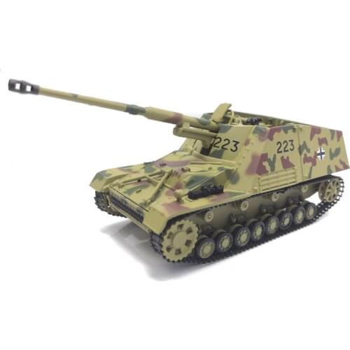 12015A Diecast 1/72 Military Tank Models Sd.kfz.164 Nashorn-1944 Die cast Army Tank Model Toy for Collection Gift