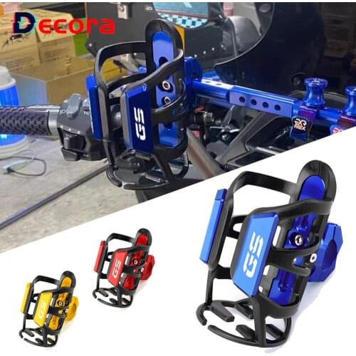 Motorcycle CNC For BMW R1250GS R1200GS LC ADV f700gs f800gs F750GS F850GS G310GS F650GS Beverage Water Bottle Drink Cup Holder