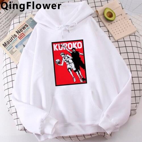 Anime Kuroko No Basket hoodies male plus size Oversized graphic Ulzzang men hoody pullover anime