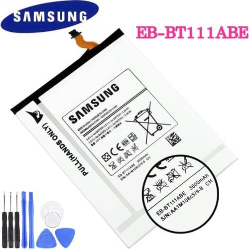 EB-BT111ABE Original Replacement Battery For Samsung T115 T116 SM-T110 SM-T111 Genuine Tablet Battery EB-BT115ABC 3600mAh