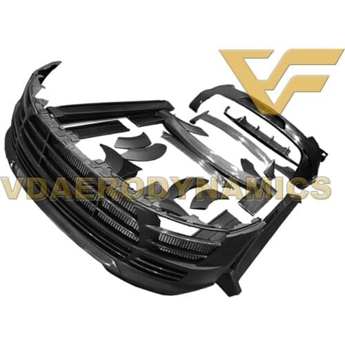 Suitable For 14-18 Porsche Macan Turbo VAD-GSC Full Body Kit Front Bumper Rear Bumper Side Skirts Fender Flares