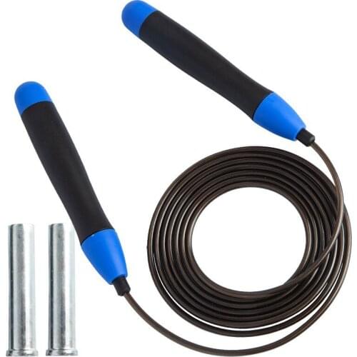 Self-locking Rope Skipping Adult Professional Fitness Racing Steel Wire Type Weight Adjustable Rope Skipping