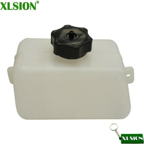 XLSION Gas Petrol Fuel Tank For 47cc 49cc 2 stroke Mini Moto Kids Dirt Bike ATV Quad Go Kart Pocket Mini Bike Motorcycle
